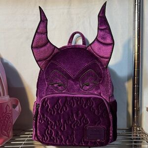 Loungefly Purple Horned Backpack